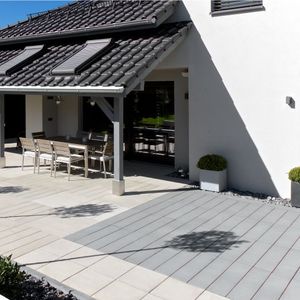 concrete paving slab / pedestrian / frost-resistant / drive-over