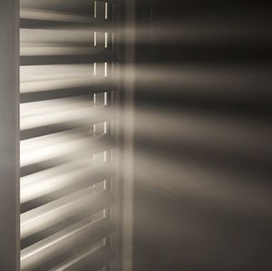 aluminum solar shading / extruded aluminum / for facades / window