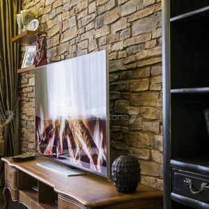 resin panel / fiberglass / wall-mounted / wall