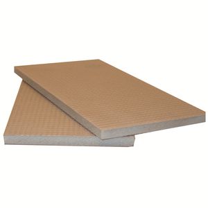 thermal insulation / extruded polystyrene / for heated floors / panel