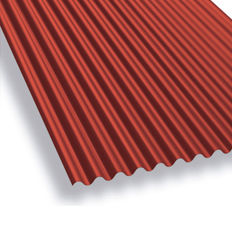 corrugated sheet metal / steel / for facades / for roofs