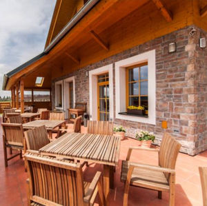 engineered stone wall cladding / exterior / interior / textured