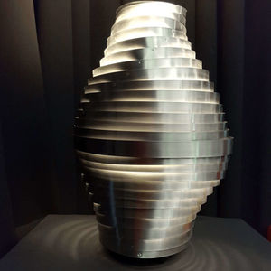 table lamp / original design / stainless steel / LED