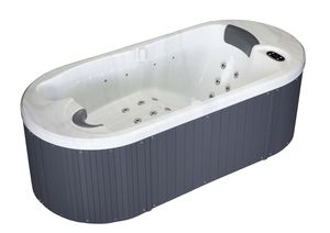 above-ground hot tub / oval / 2-person / indoor