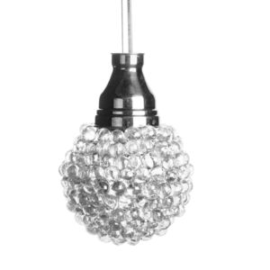 pendant lamp / original design / metal / glass