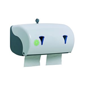 wall-mounted paper towel dispenser / in plastic