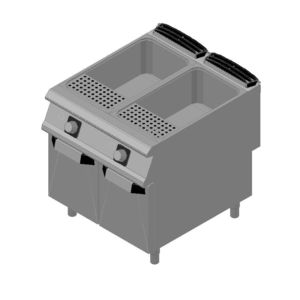 gas cooker / for pasta / commercial