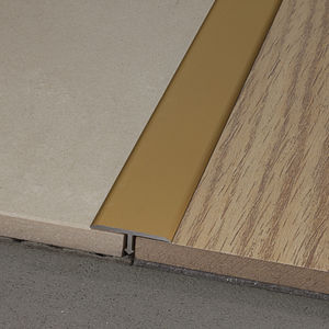 tile junction profile / brass / stainless steel / aluminum