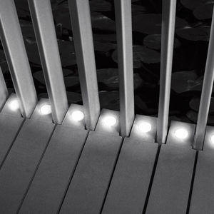 recessed wall spotlight / recessed floor / bathroom / for wet rooms