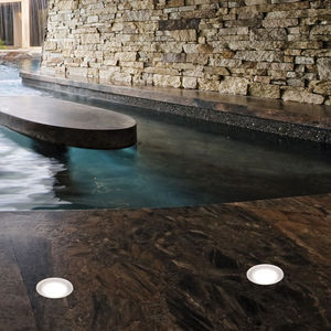 recessed wall spotlight / recessed floor / for wet rooms / for clean rooms