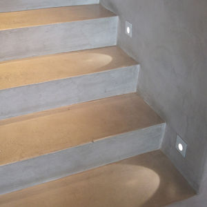 recessed wall spotlight / indoor / outdoor / LED