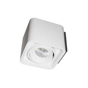 contemporary wall light / aluminum / LED / square