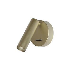 wall-mounted spotlight / indoor / LED / round