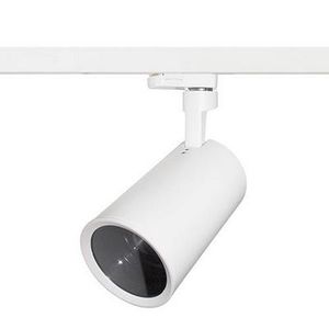 LED track light / round / cast aluminum / commercial