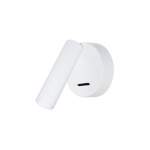 wall-mounted spotlight / indoor / LED / round