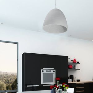 pendant lamp / contemporary / concrete / adjustable