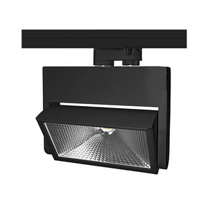 LED track light / square / cast aluminum / commercial