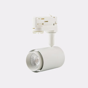 LED track light / round / metal / for shops