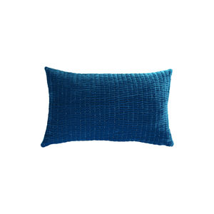 rectangular cushion / plain / silk