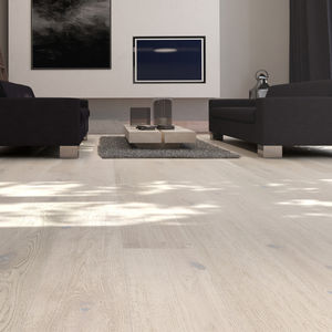 engineered parquet floor / glued / floating / oak