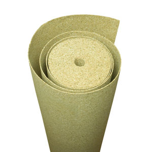 roll resilient underlay / cork / wood flooring / high-resistance