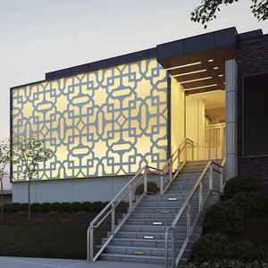 decorative panel / MDF / composite / aluminum