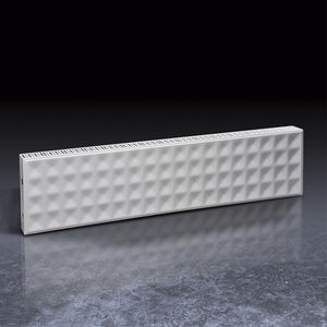 hot water radiator / sheet steel / contemporary / wall-mounted