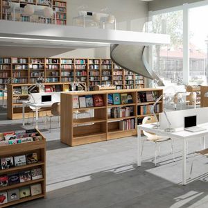modular bookcase / high / low / room divider