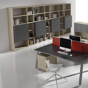 modular bookcase / high / low / contemporary