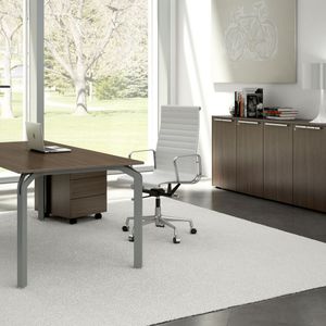 commercial desk and storage set