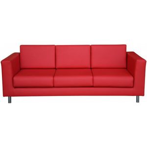 contemporary sofa / synthetic leather / commercial / 2-person