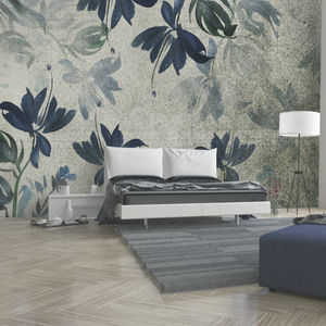 contemporary wallpaper / fabric / vinyl / floral