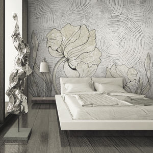 contemporary wallpaper / fabric / vinyl / floral