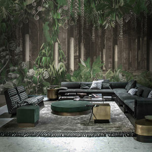 traditional wallpaper / fabric / vinyl / nature pattern
