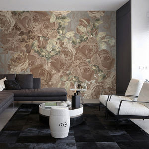 traditional wallpaper / fabric / vinyl / floral