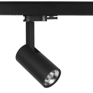 LED track light / round / aluminum / for shops