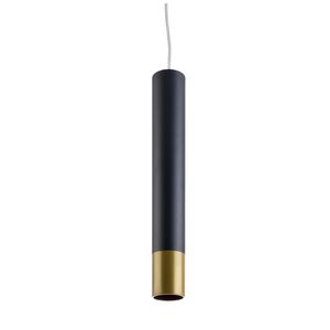 pendant downlight / LED / tubular / steel