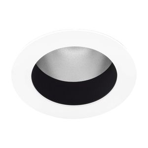 recessed ceiling downlight / LED / round / steel