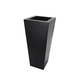 fiberglass planter / conical / contemporary