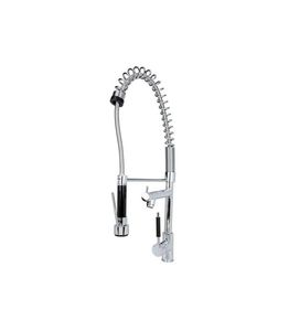 brass mixer tap / stainless steel / ABS / kitchen