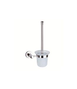 stainless steel toilet brush / wall-mounted