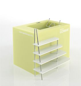 free-standing bathtub / composite / commercial / with aquabike