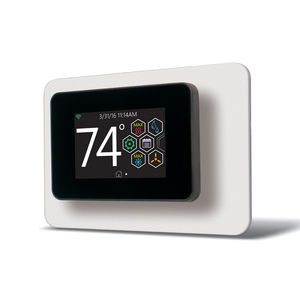 programmable thermostat / for heating / with touchscreen