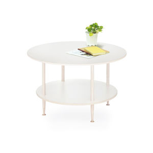 contemporary coffee table / oak / MDF / ash
