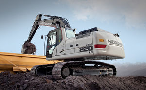 crawler excavator / compact / low fuel consumption / ergonomic