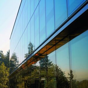 laminated glass panel / double-glazed / insulating / for facades