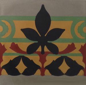 cement border tile / wall-mounted / for floors