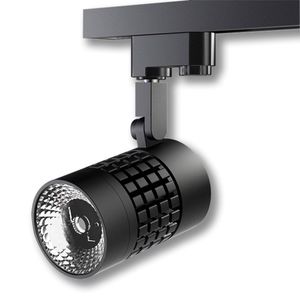 LED track light / round / aluminum / for shops