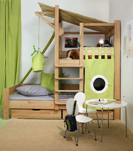 playhouse bed / single / contemporary / child's