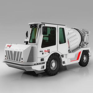diesel mixer truck / for concrete / for underground mining
